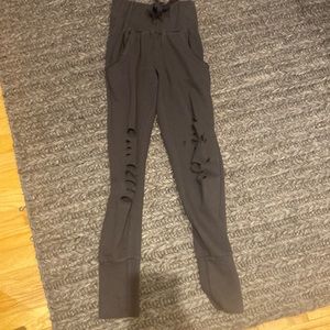 Excellent condition niyama sol distressed joggers